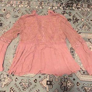 Long sleeve blouse
